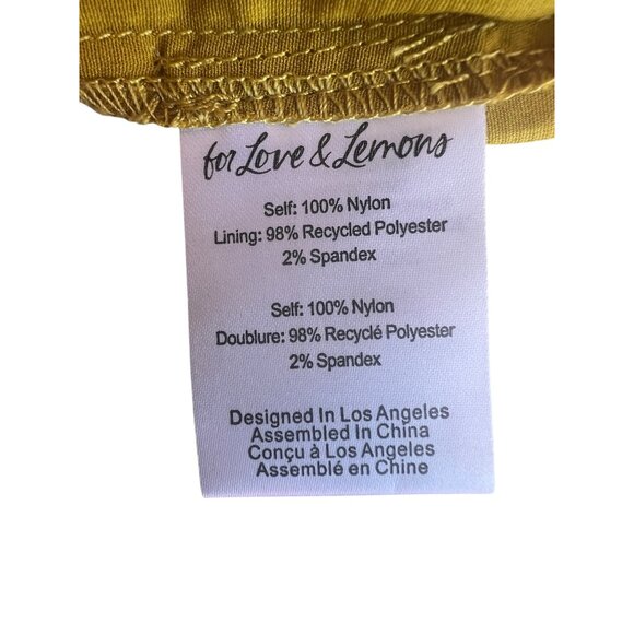 For The Love & Lemons One Shoulder Lace Tiana Mini Dress Size XXS - Picture 13 of 13